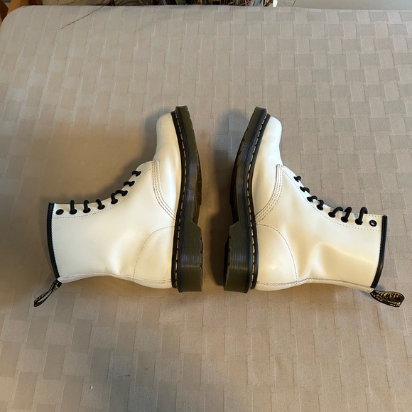 Dr. Martens 1460 Patent Leather Lace Up Combat Boots - Picture 7 of 13